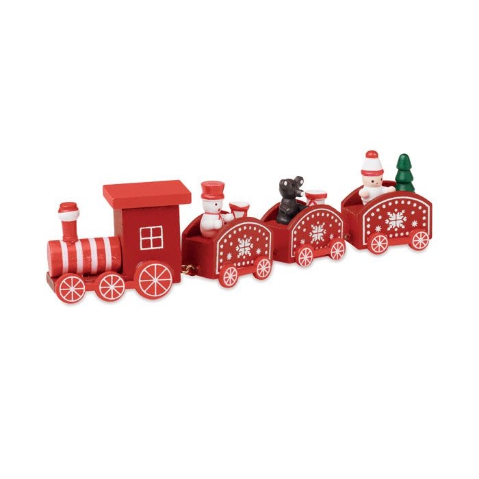 CX1559-05Juna Deko-Zug aus Holz_ rot