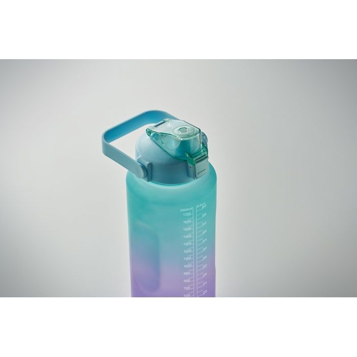 MO2791-12Activate Max RPET-Trinkflasche 2000ml_ tuerkis