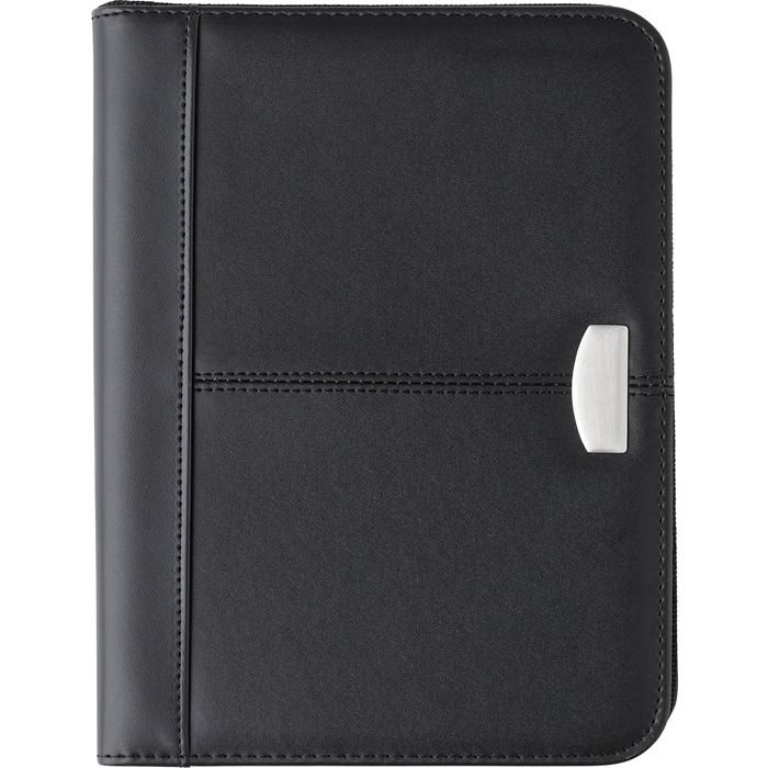 GI8613-01Dokumentenmappe aus Kunstleder Rosa_ schwarz