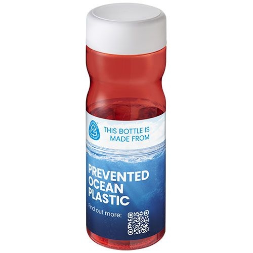 PF210435-8H2O Active® Eco Base 650 ml Sportflasche mit Drehdeckel_ rot_weiss