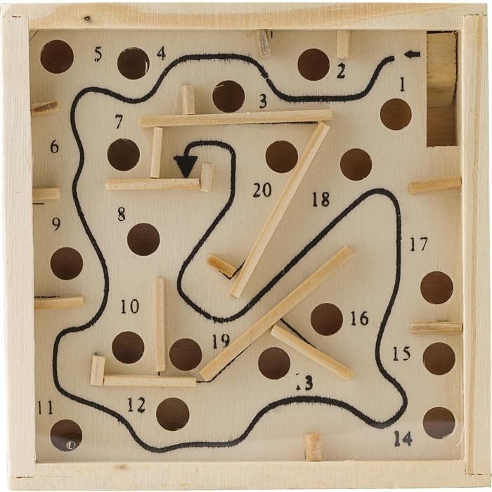 GI1014849-11Geduldsspiel aus Holz Joel_ brown