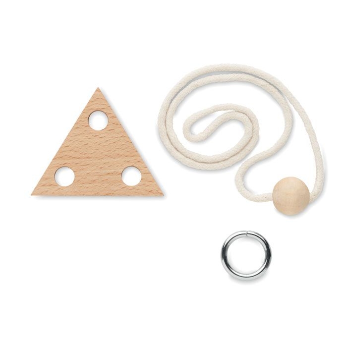 MO6989-40Nerve Geduldsspiel Holz Dreieck_ holz