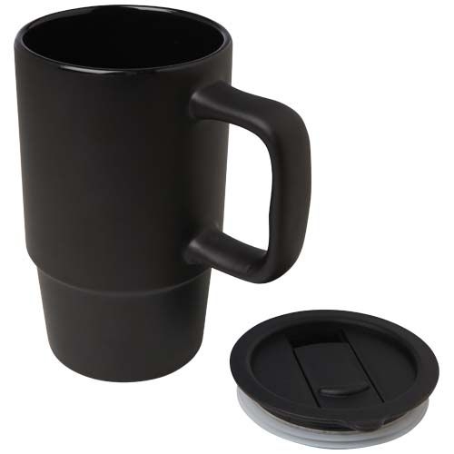 PF100896-3Carter 450 ml Keramiktasse mit Kunststoffdeckel_ schwarz