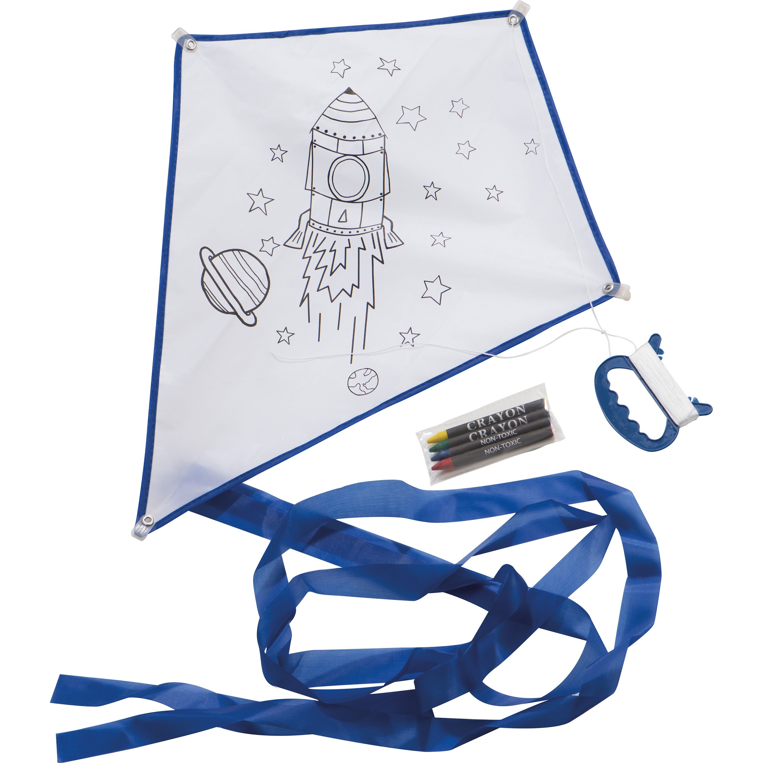 MA50666-06Drache zum Ausmalen_ inkl. 4 Malstifte ELLEN_ weiss