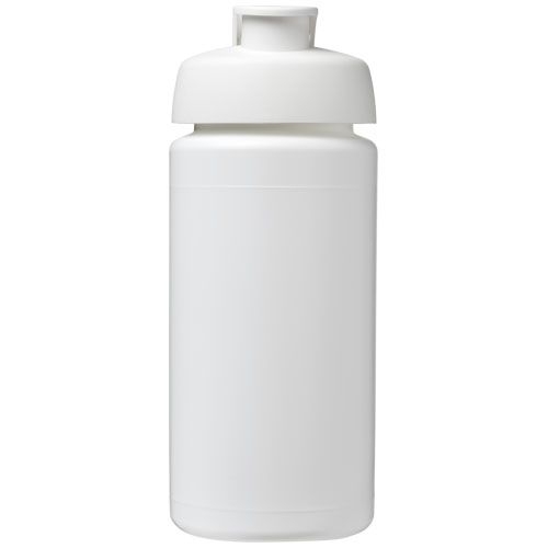 PF210072-2Baseline® Plus grip 500 ml Sportflasche mit Klappdeckel_ weiss