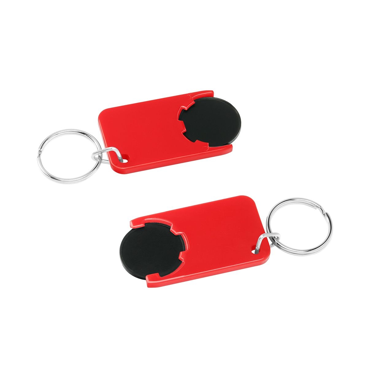 HE7454R-6-1Chiphalter mit 1€-Chip _Beta_ schwarz_ rot