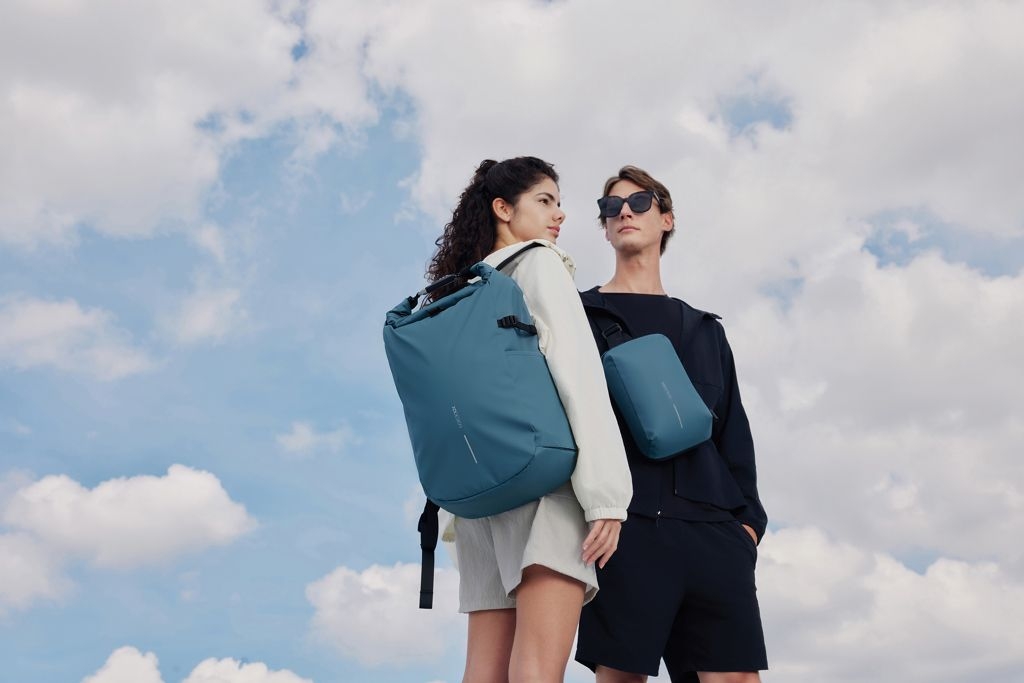 XDP706.27-15Urban wasserabweisender Sling-Bag_ blau