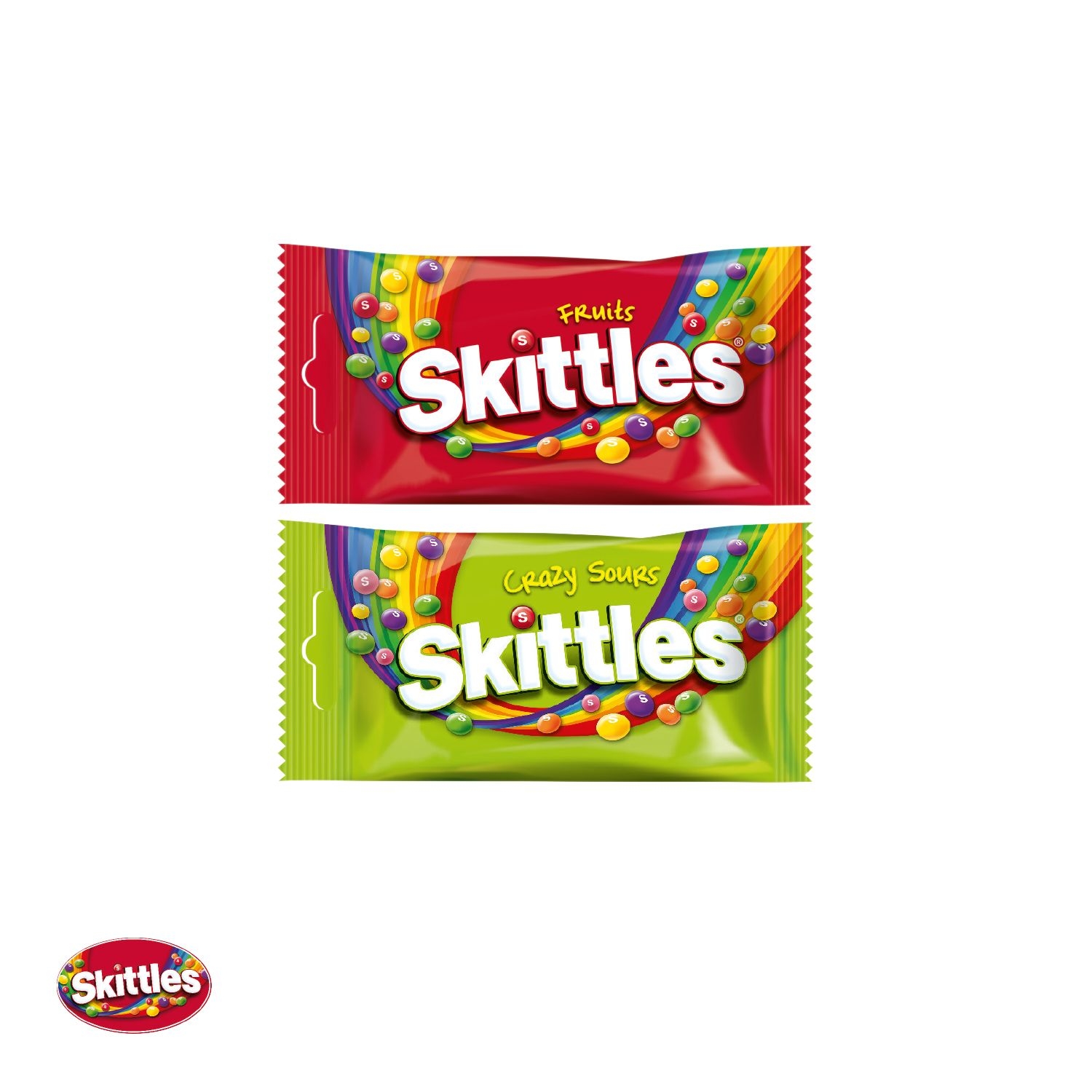 CD91688-023D Praesent _Container_ mit Skittles®_ Skittles Crazy Sours