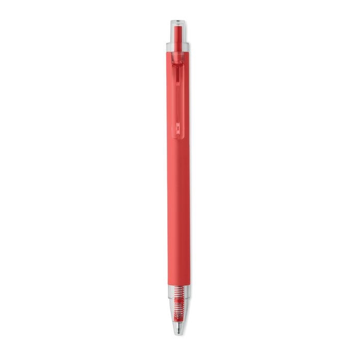 MO3185-05Nosta Druckkugelschreiber recy. Alu_ rot