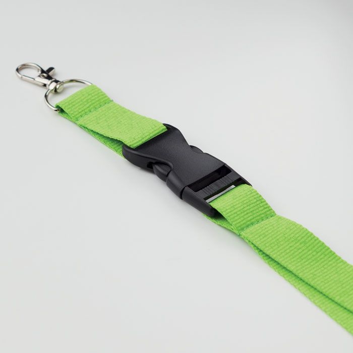 MO9661-48Wide Lany Lanyard mit Metallkarabiner_ limette