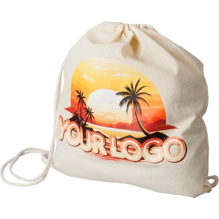 GI7852Schuh-_Rucksack _Turnbeutel_ aus Baumwolle Dominique