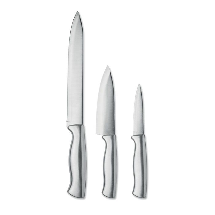 MO3203Cocinero Messer-Set Edelstahl 3-tlg