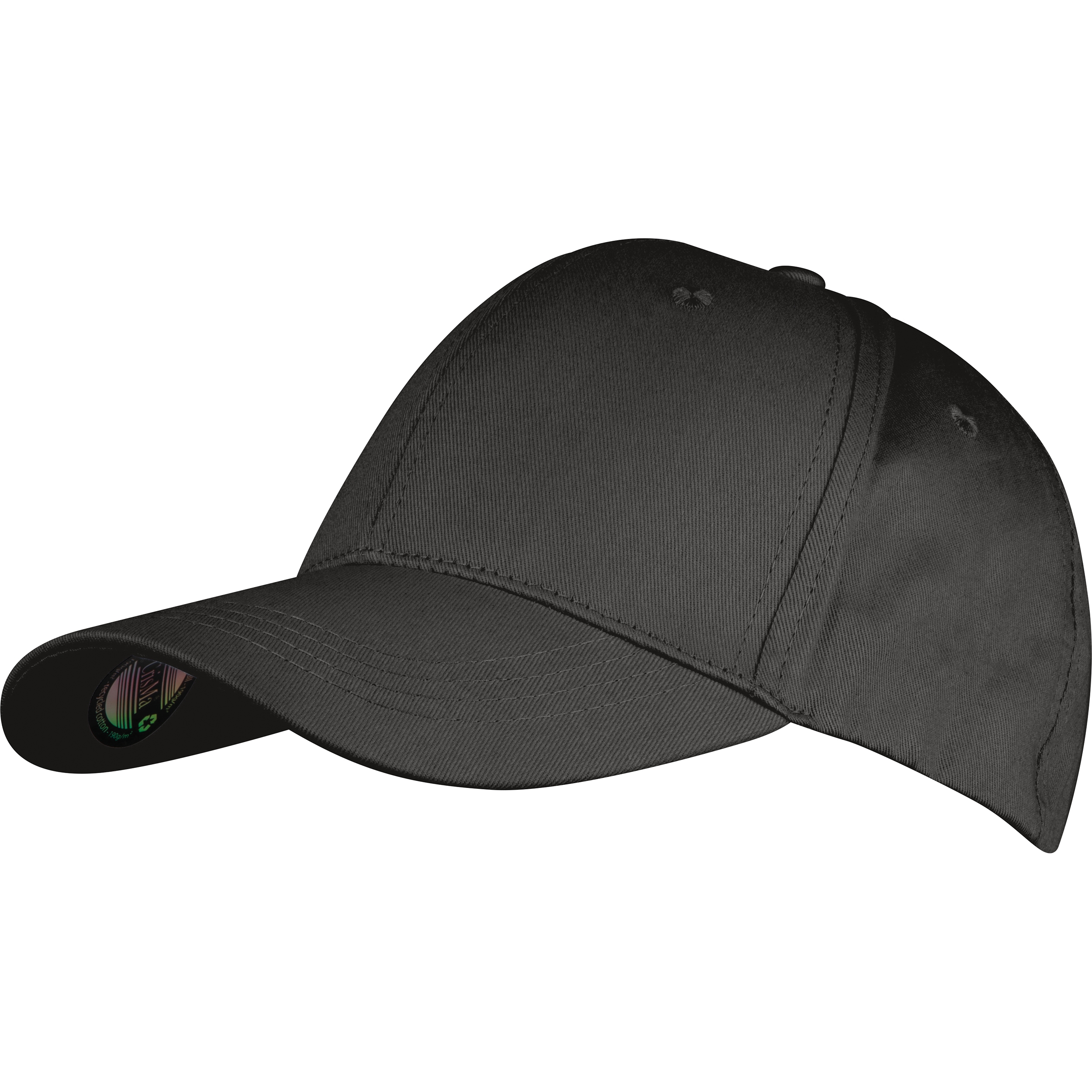 MA53797-03CrisMa Baseballcap aus recycelter Baumwolle FRIEDA_ schwarz