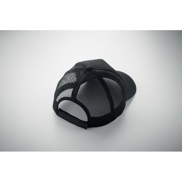 MO2986-03Blist Trucker Kappe 5 Panels_ schwarz