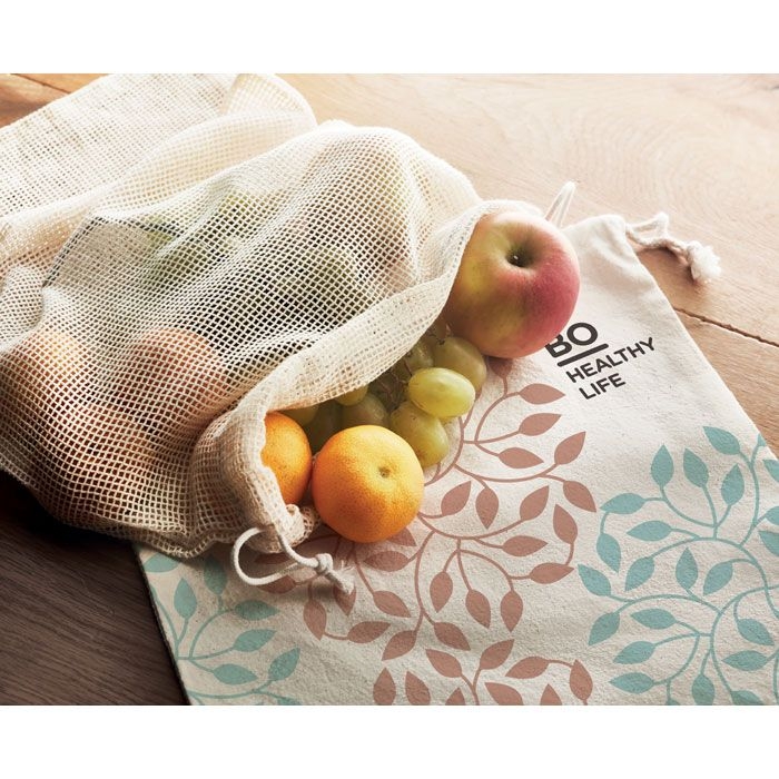 MO9865-13Veggie Netzbeutel Baumwolle_ beige