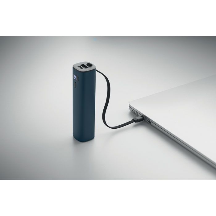 MO3144-85Powertube Powerbank 5000mAh PD 20W_ marineblau