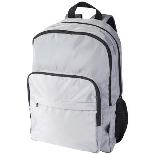 PF130086-5Trend Plus 15_ Laptop-Rucksack aus recyceltem GRS-Material 20 L_ grau