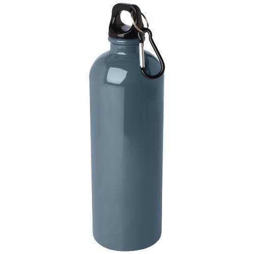 PF100861-9Oregon 750 ml RCS-zertifizierte_ einwandige Trinkflasche aus Edelstahl mit Karabinerhaken_ hale blau