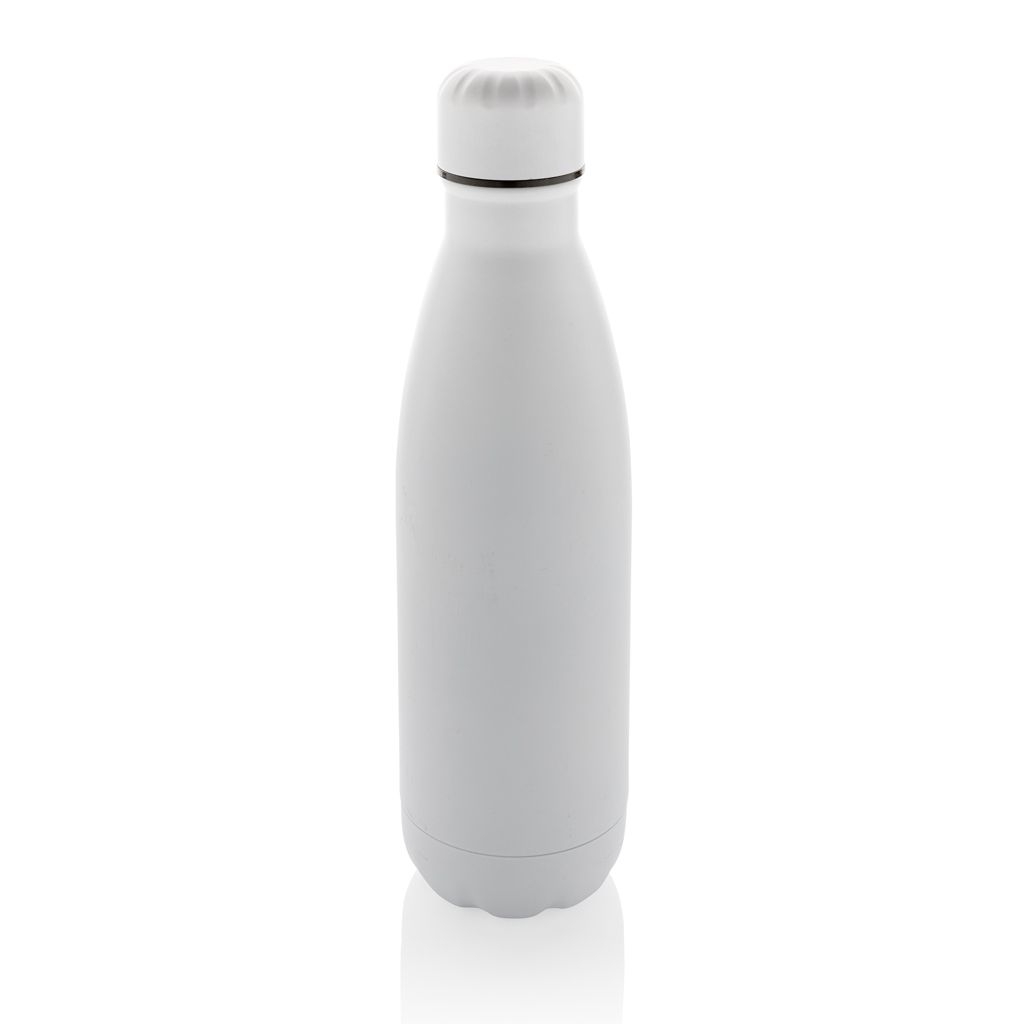 XDP435_72-3Eureka einwandige Wasserflasche aus RCS rec. Stainless-Steel_ weiss