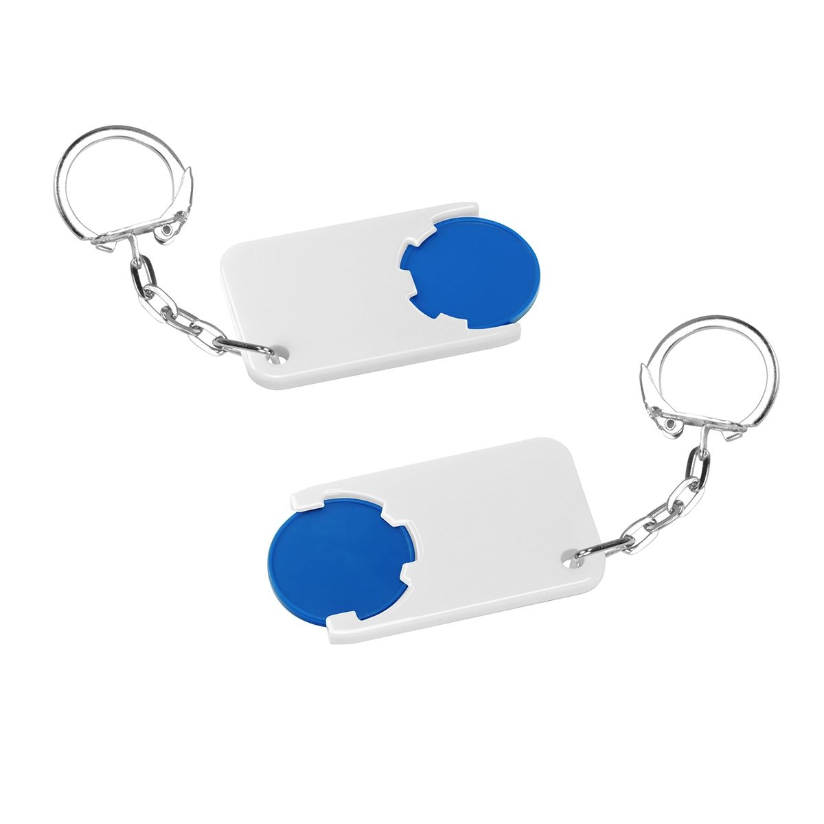 HE7454K-3-0Chiphalter mit 1€-Chip _Beta_ blau_ weiss