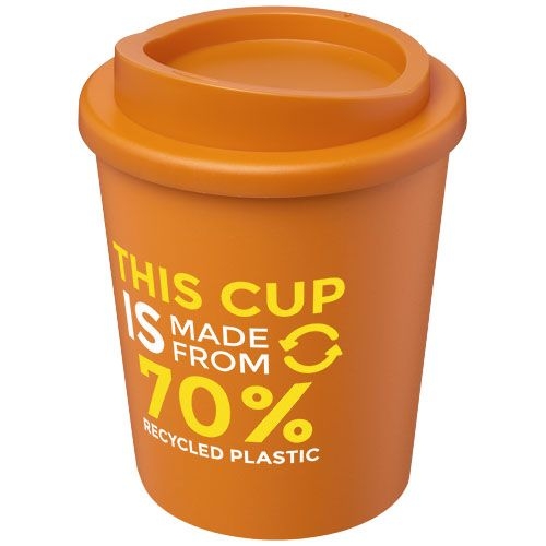 PF210454-14Americano® Espresso Eco 250 ml recycelter Isolierbecher _ orange