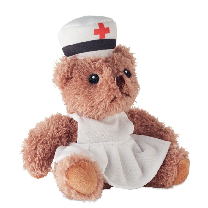 MO2839-06Nurse Teddybaer Krankenschwester_ weiss
