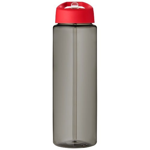 PF210486-3H2O Active® Eco Vibe 850 ml Sportflasche mit Ausgussdeckel _ kohle_rot