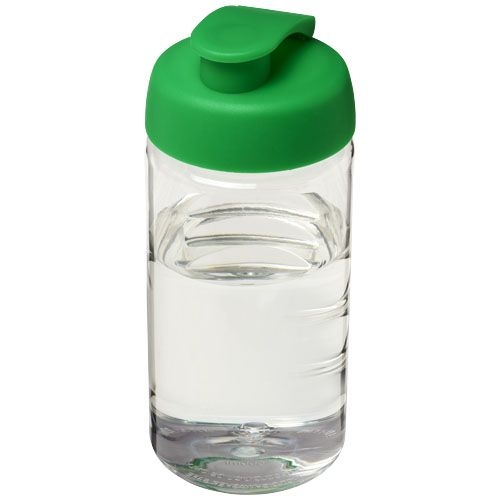 PF210050-7H2O Active® Bop 500 ml Sportflasche mit Klappdeckel_ transparent_gruen