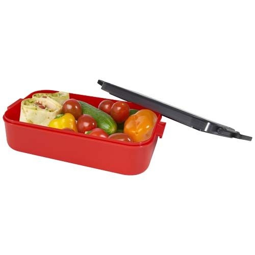 PF113420-2Snappy 1000 ml Lunchbox und Besteckset_ rot