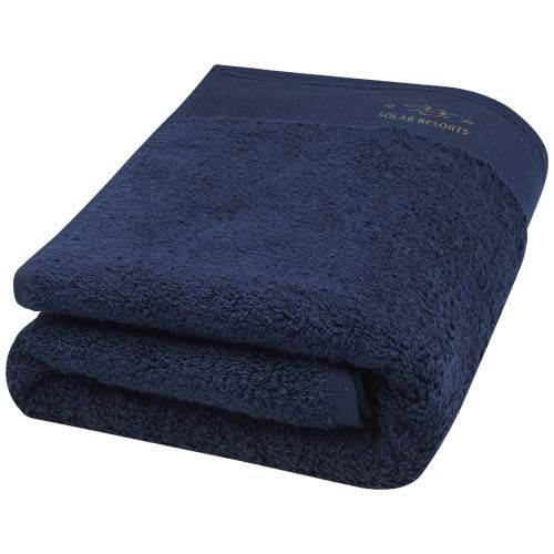 PF117005-2Nora 550 g_m² Baumwollhandtuch 50 x 100 cm_ navy