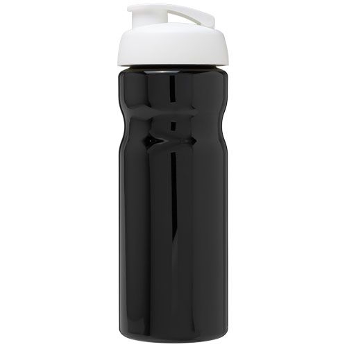 PF210045-13H2O Active® Base 650 ml Sportflasche mit Klappdeckel_ schwarz_weiss