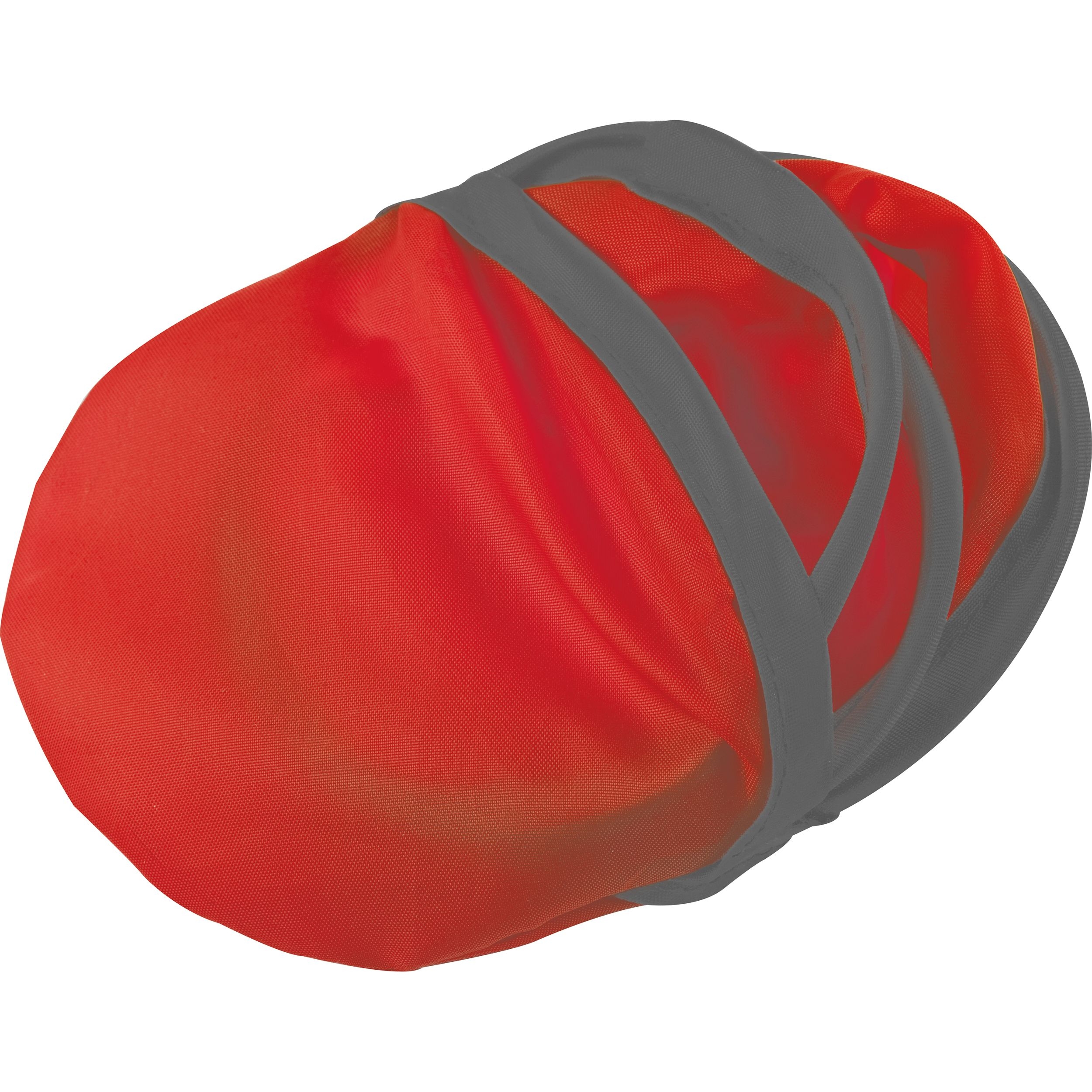 MA58379-05Faltbare Wurfscheibe mit Etui ENZO_ rot