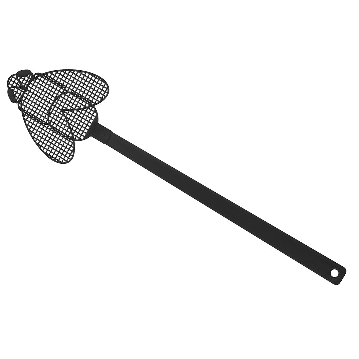 HE7153-6-6Fliegenklatsche _Brummi_ schwarz_ schwarz