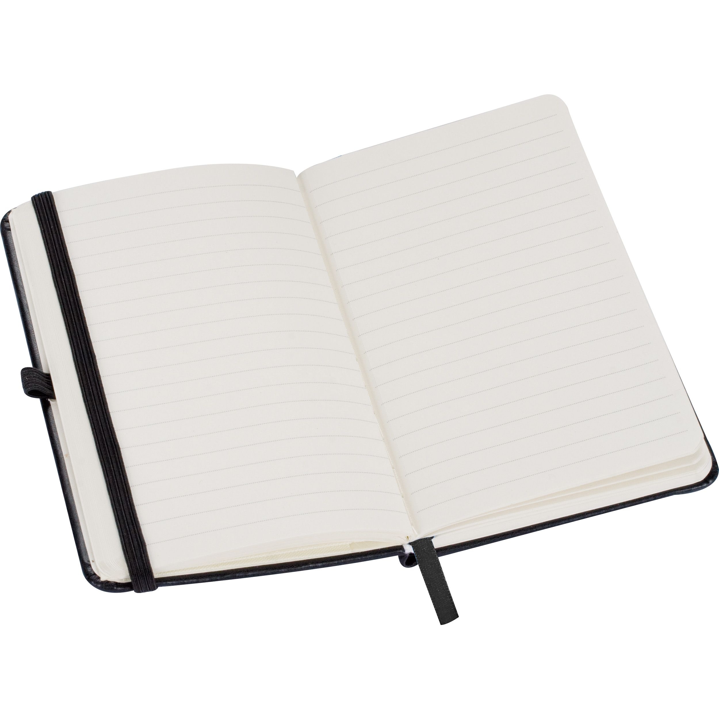 MA20315-03A6 Notizbuch mit Kunstledereinband ALEX_ schwarz