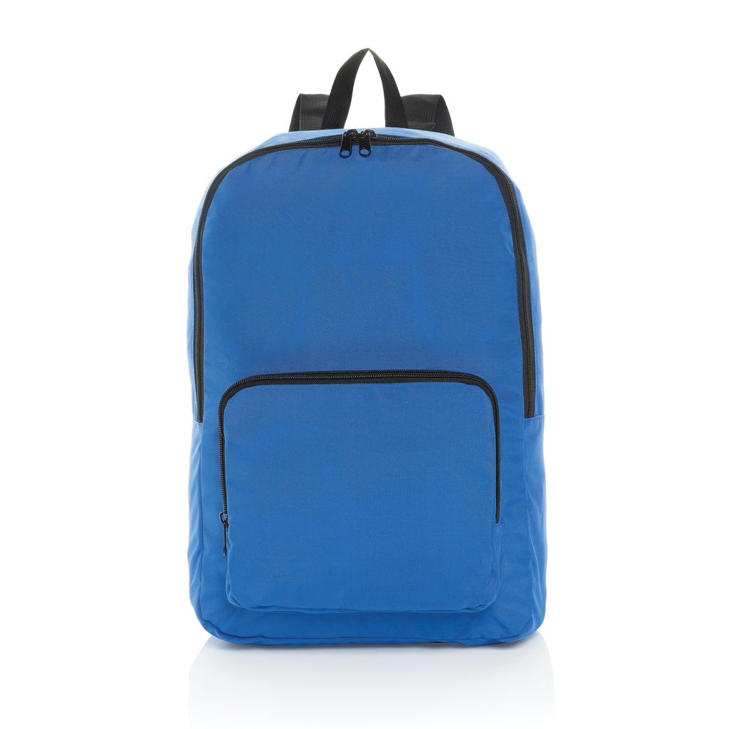 XDP763.19-05Dillon AWARE™ RPET faltbarer klassischer Rucksack_ Koenigsblau