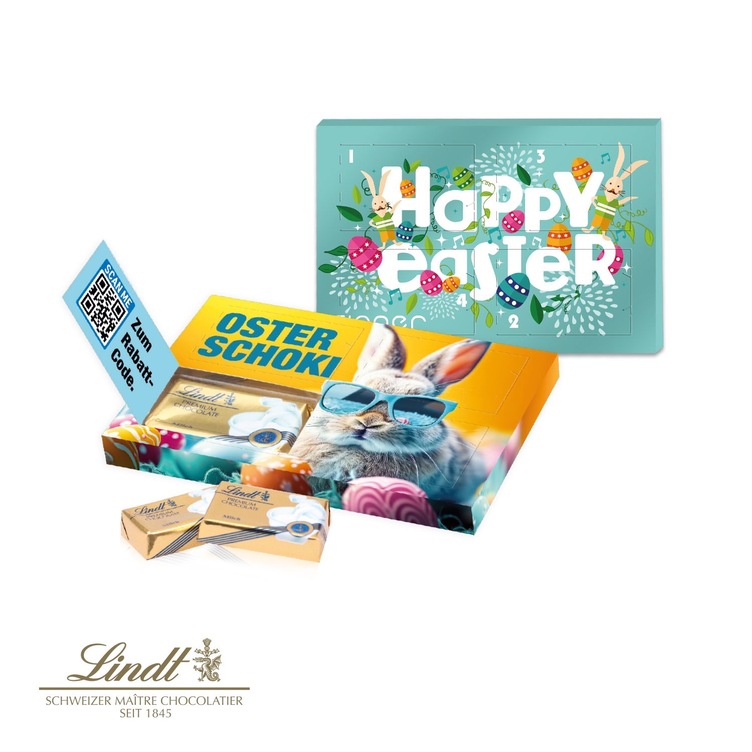 CD94340-01Mini Osterkalender_ Lindt Schokotaefelchen