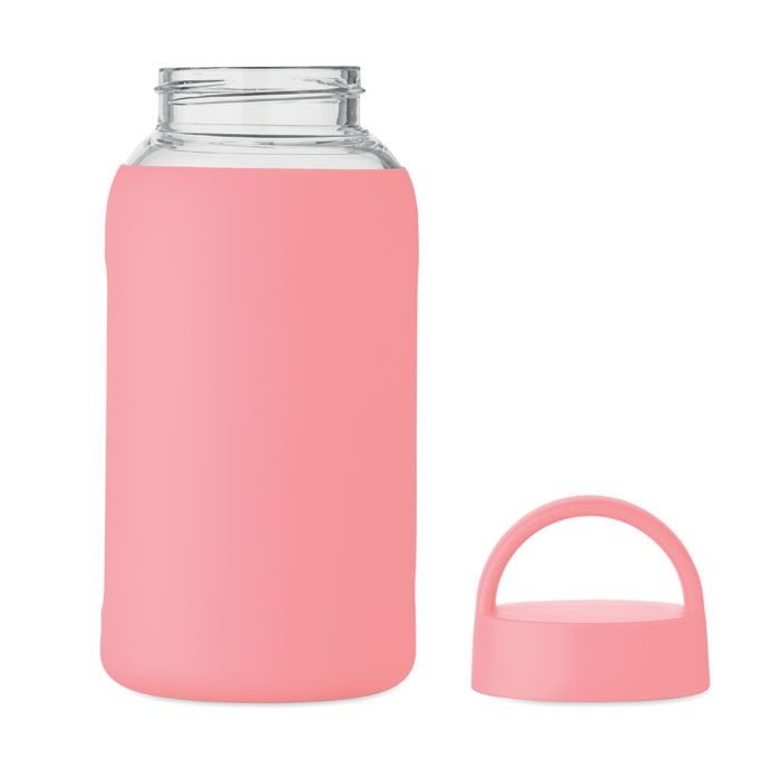 MO2912-11Boris Flasche Borosilikatglas 600ml_ babyrosa
