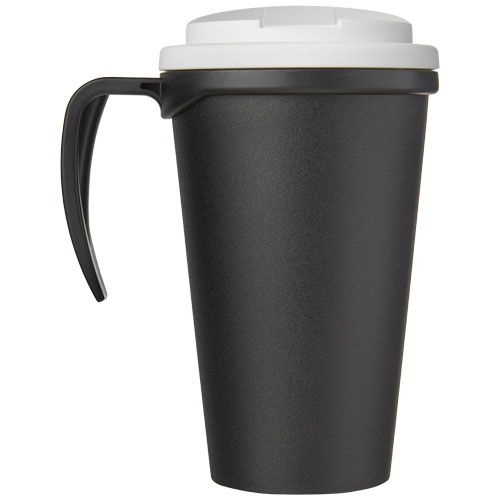 PF210421-2Americano® Grande 350 ml Isolierbecher mit auslaufsicherem Schraubverschluss_ schwarz_weiss
