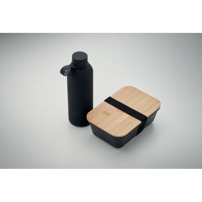 MO2314-03Emerald Set 2-teiliges Lunch-Set_ schwarz