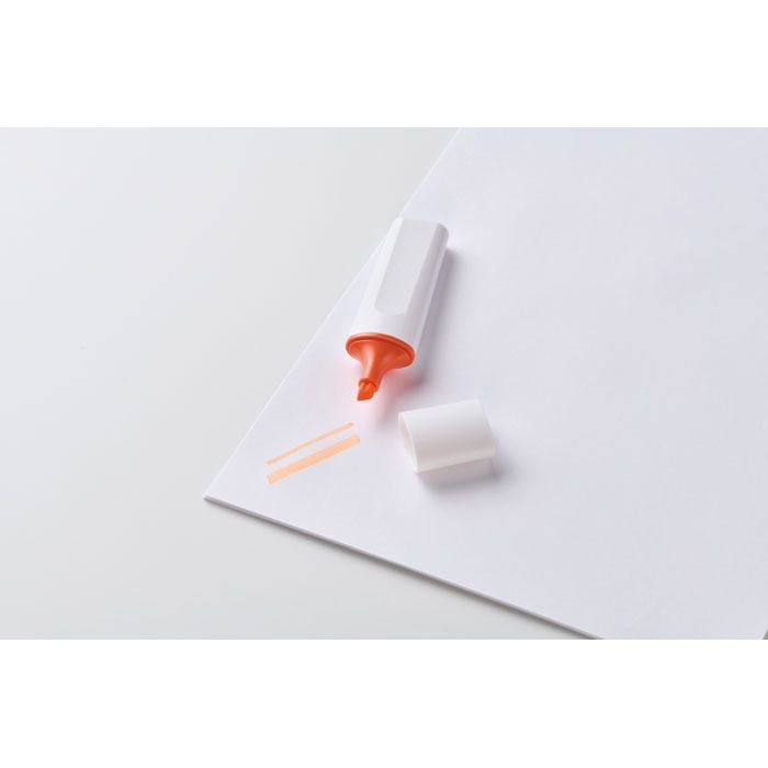 MO2427-71Lit Textmarker RPET_ neon orange
