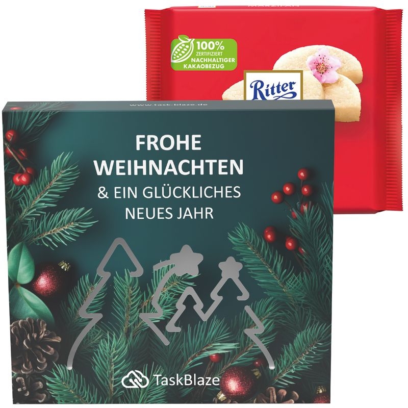JG20156-3Praesentbox Premium_ Ritter SPORT 100g_ Marzipan_ Wald