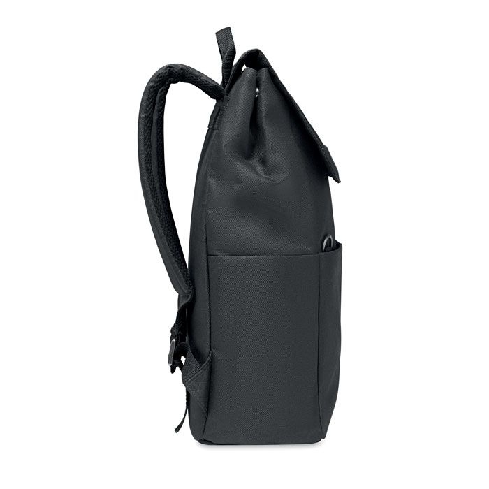 MO6464-03Daegu Lap Laptop-Rucksack 600D RPET_ schwarz