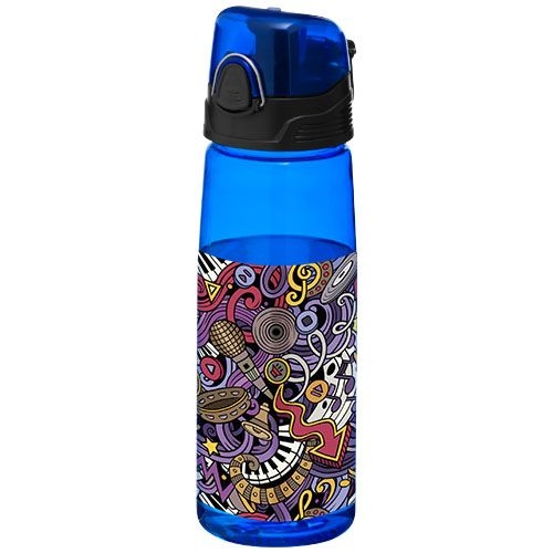 PF100313-1Capri 700 ml Tritan™ Sportflasche_ transparent blau