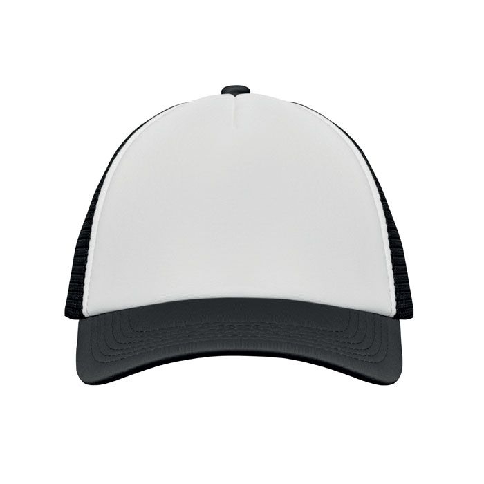 MO2269-33Bubble Truckers Cap_ weiss_schwarz