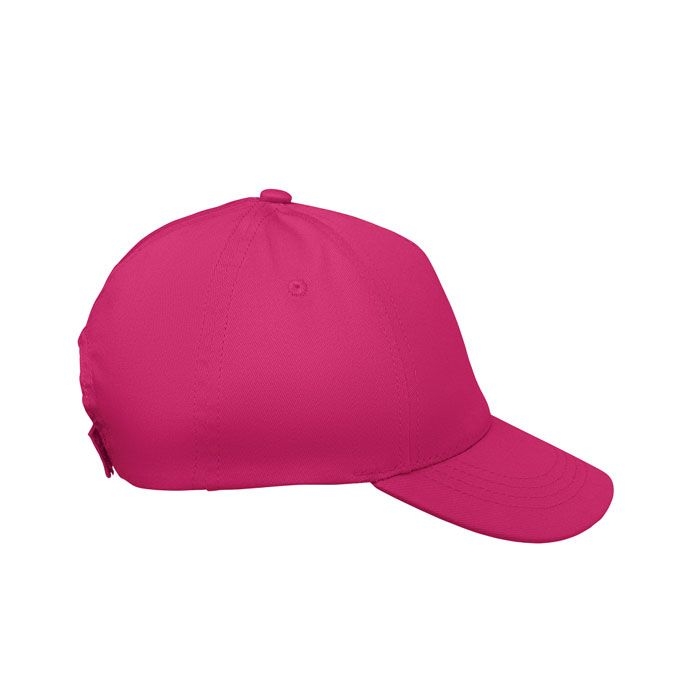 MO2346-38Buzz Kids 5-Panel-Baseball-Cap Kinder_ fuchsia