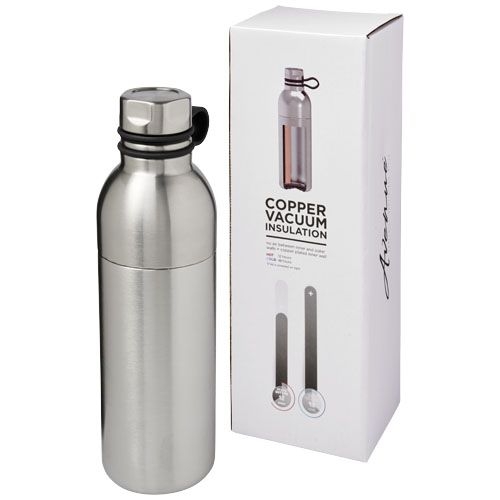 PF100588-2Koln 590 ml Kupfer-Vakuum Isolierflasche_ silber