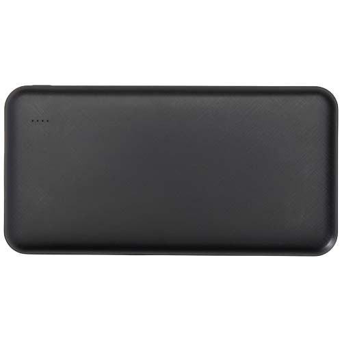 PF124458-2Intan 10 W 10.000 mAh Powerbank aus recyceltem Kunststoff_ schwarz