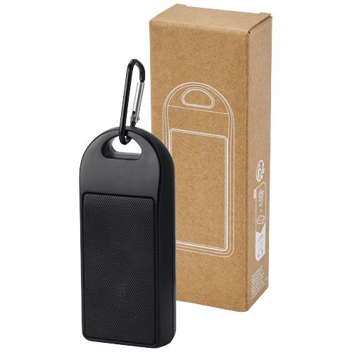 PF124333-1Omni 3 W IPX4 Bluetooth®-Lautsprecher aus recyceltem RCS Kunststoff_ schwarz