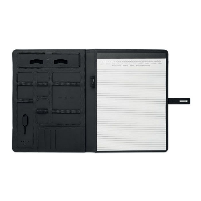 MO9401-03Smartfolder DIN A4 Portfolio _ induktive La_ schwarz