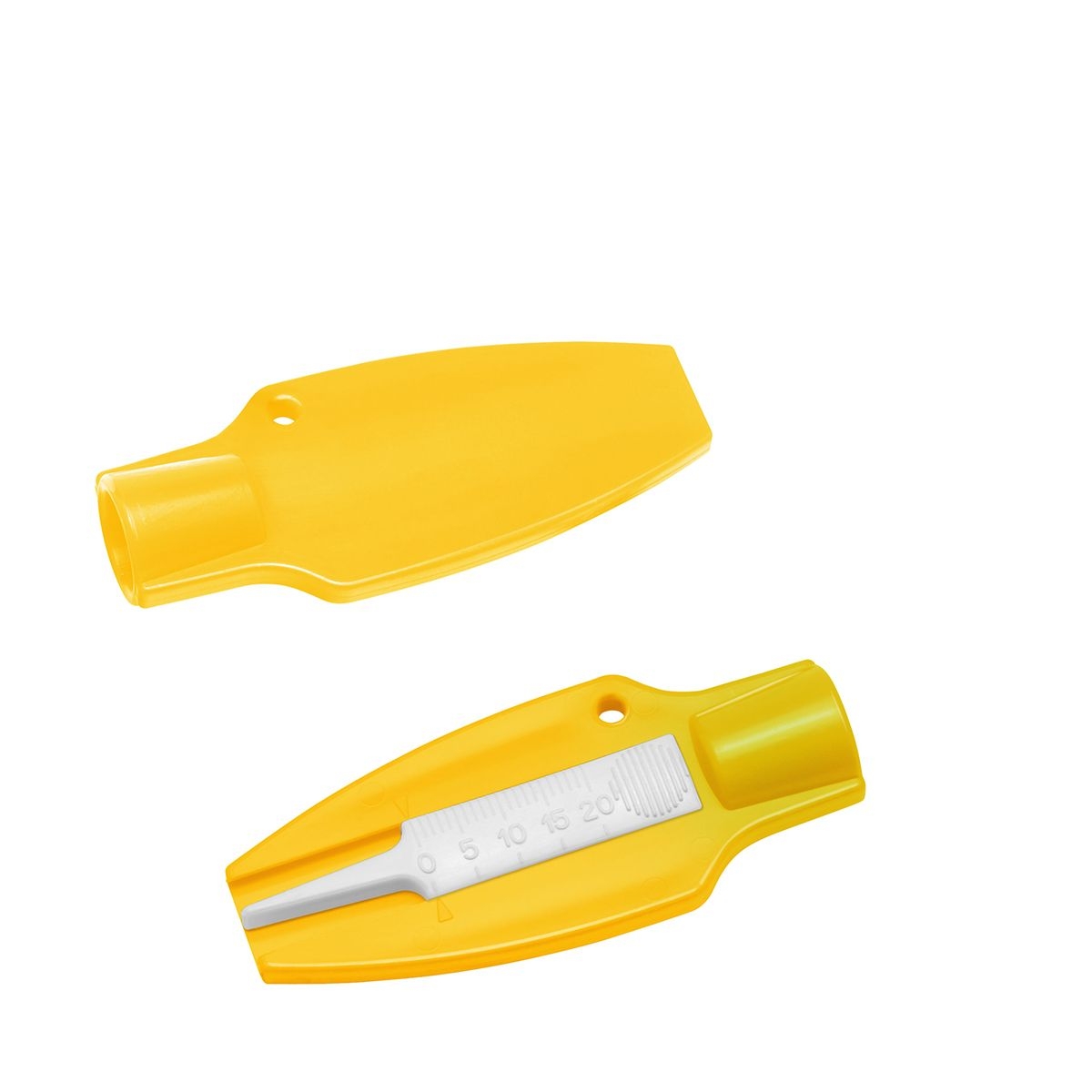 HE8275-4-0Reifenprofiltiefenmesser mit Ventilkappendreher_ gelb_ weiss